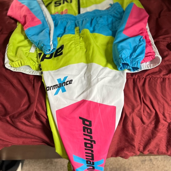 Mens lined 2piece lined wind breaker suit by Dope Sports; sz 2X - Picture 5 of 12